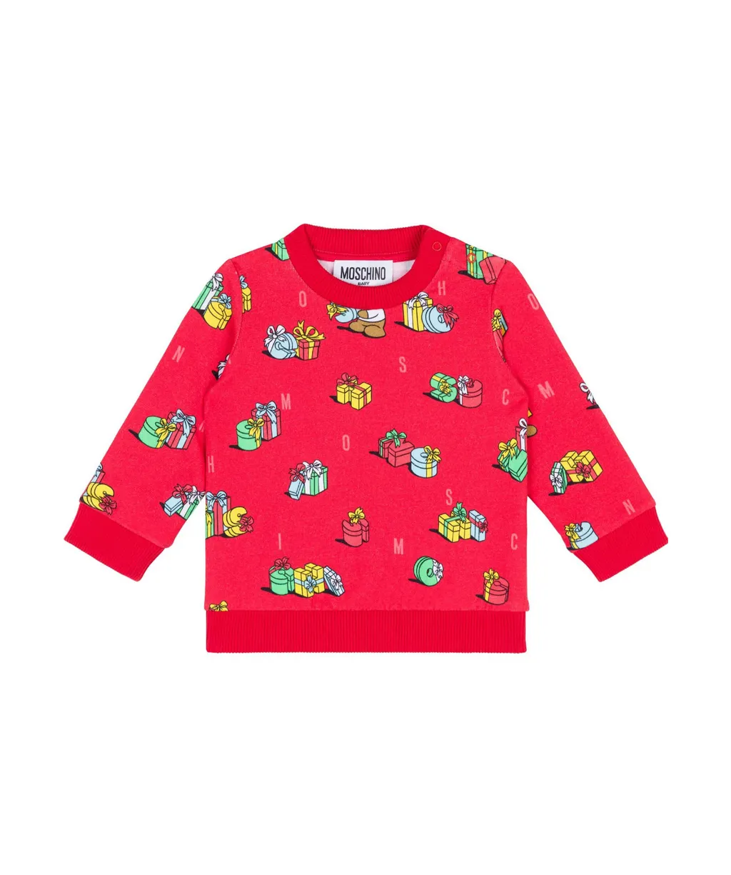 Graphic-Print Cotton Sweatshirt