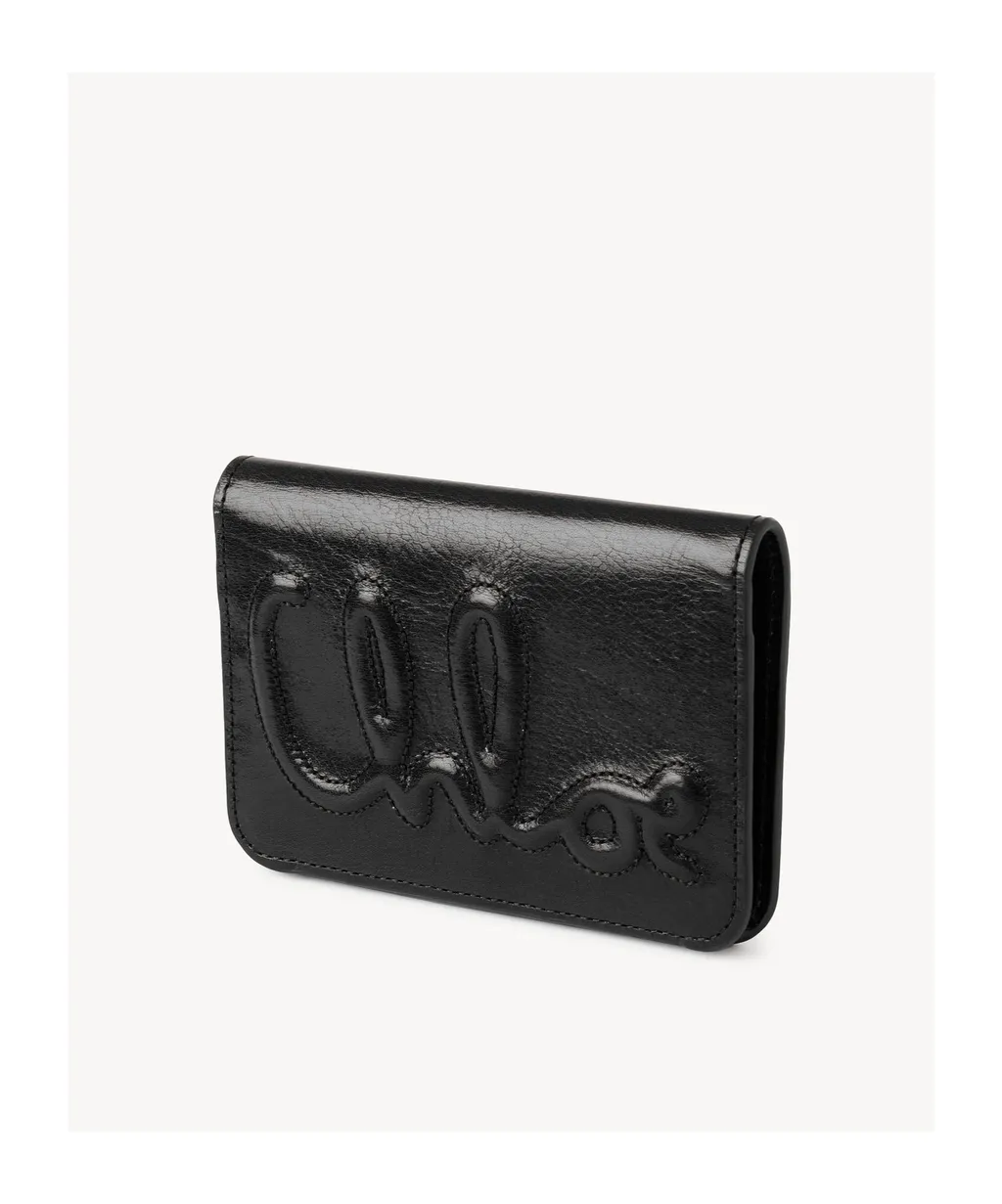 Chloé Logo Patch Wallet