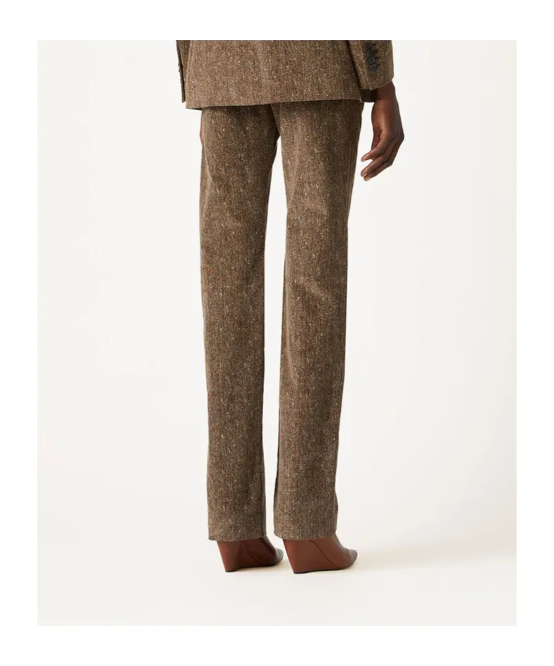 Belt-Loop Casual Pants