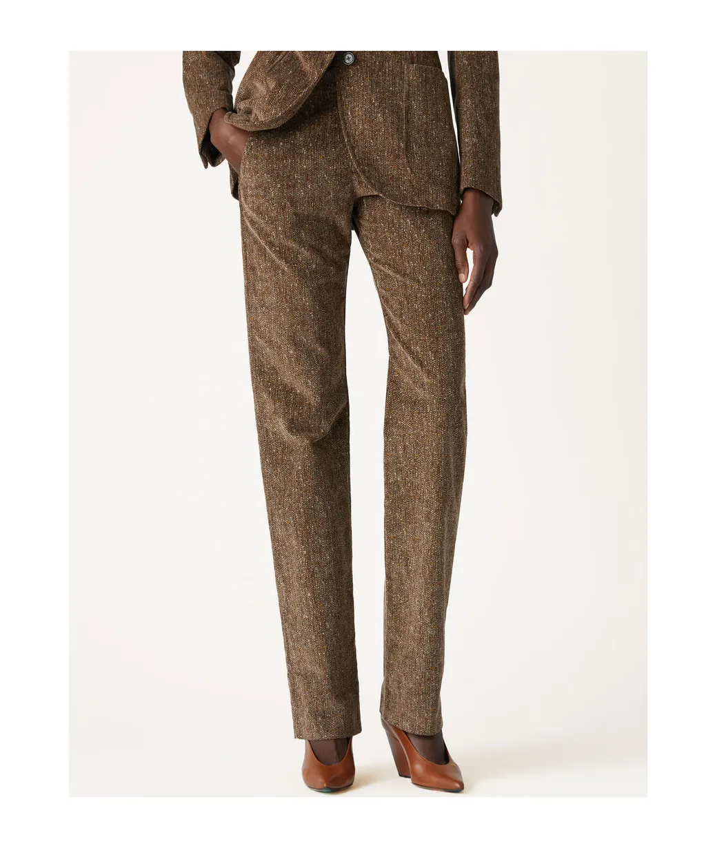 Belt-Loop Casual Pants