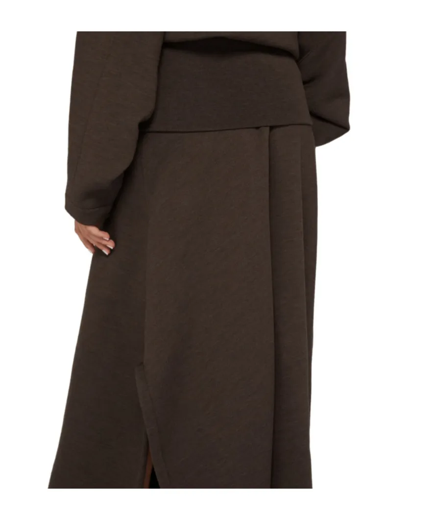 Lemaire Side-Slit Waistband Skirt