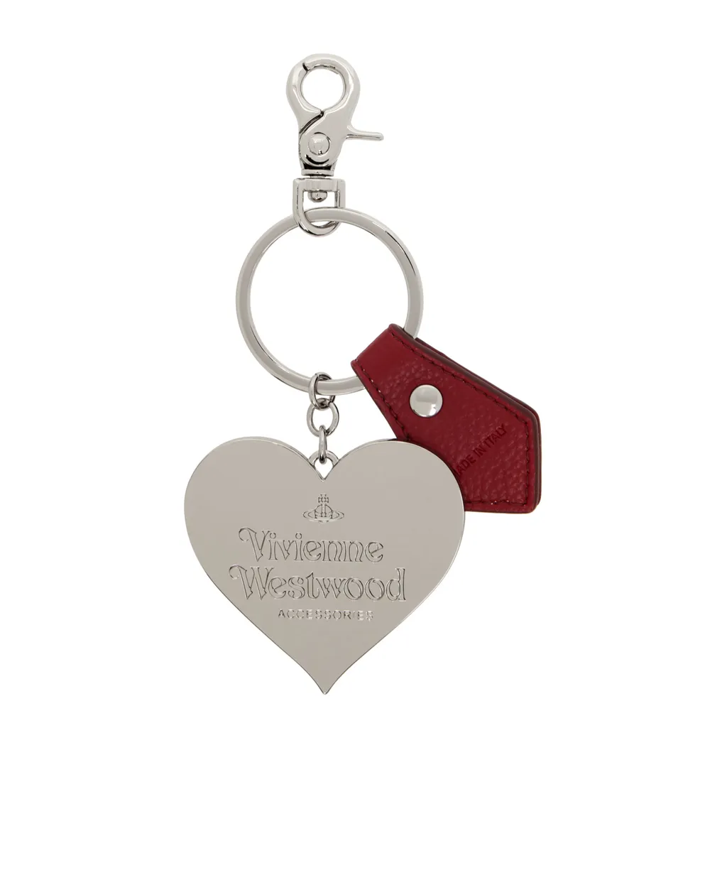 Mirror Heart Orb Keyring