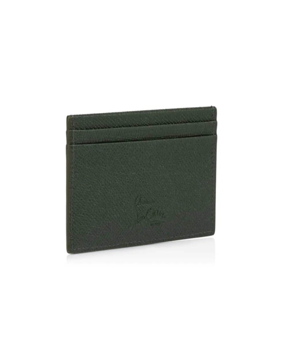 Christian Louboutin Groovy Logo Plaque Card Holder