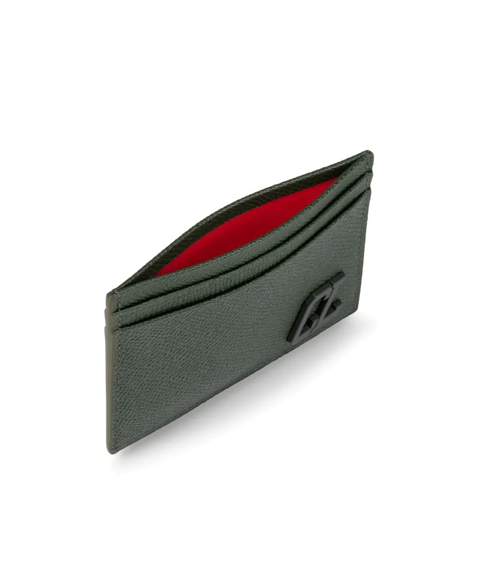 Christian Louboutin Groovy Logo Plaque Card Holder