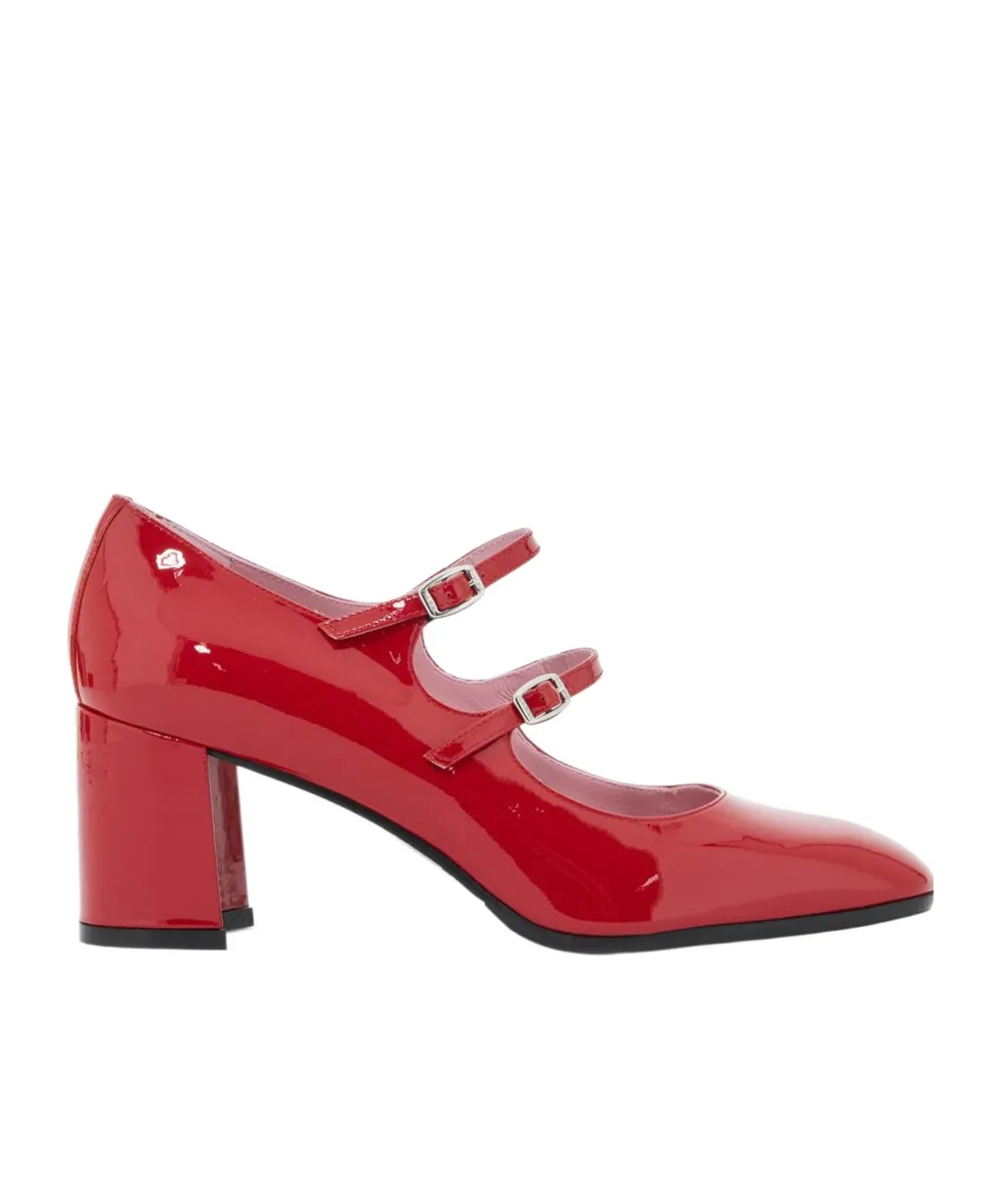 Carel Alice Mary Jane Block Heel Pumps