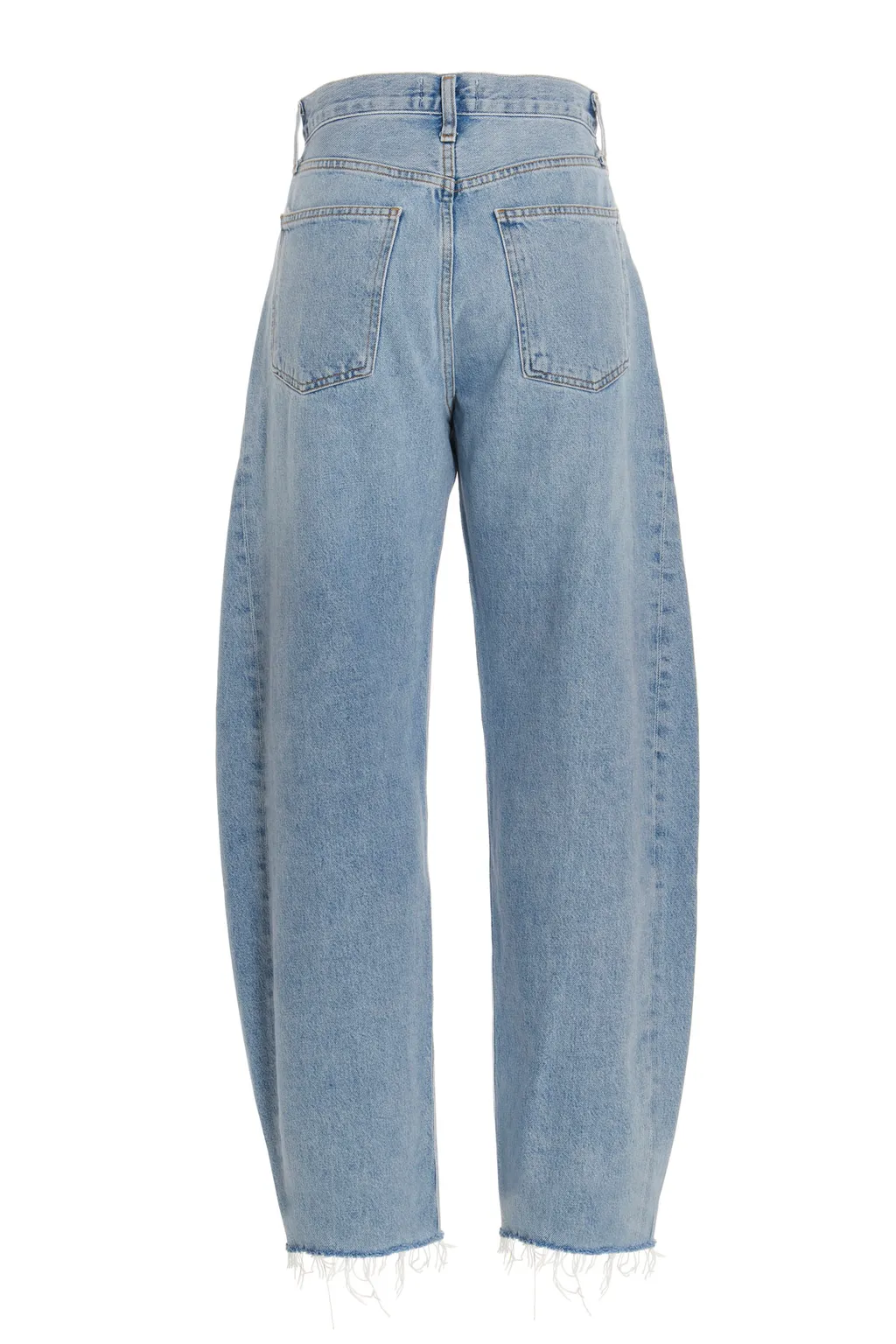 Agolde High-Waisted Wide-Leg Jeans