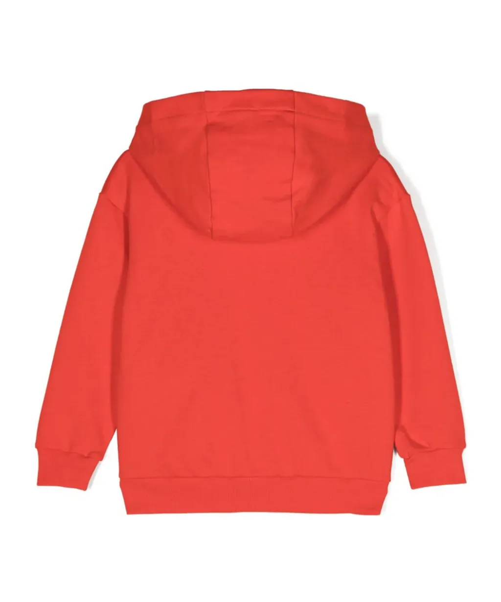 Logo-Patch Zip-Up Hoodie