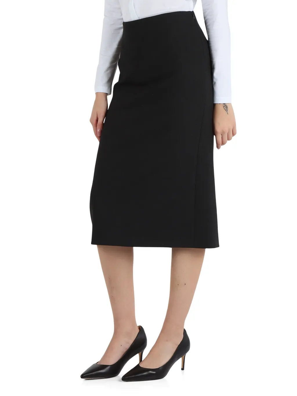 A-Line Midi Skirt