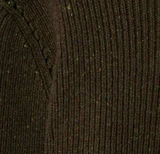 Burberry Frayed-Edeg Knitted Jumper