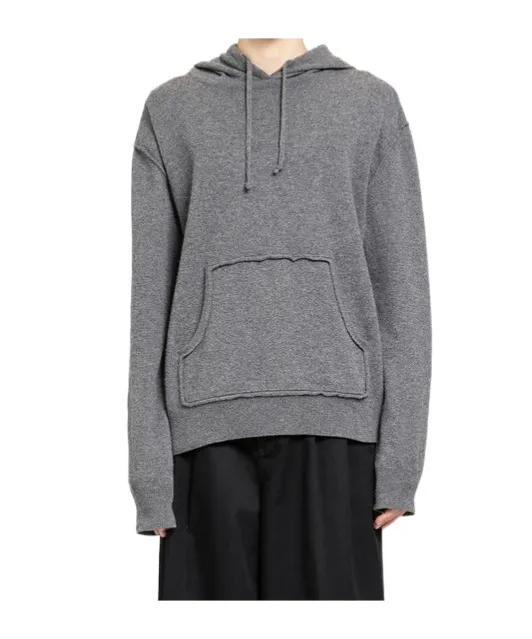 Maison Margiela Knitted Drawstring Hoodie
