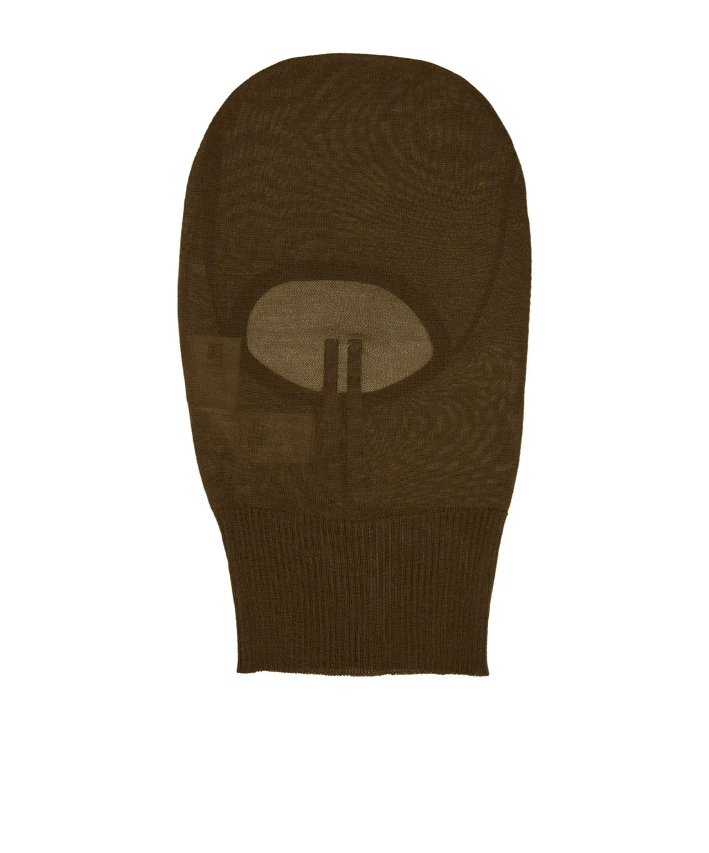 Rick Owens Skull Knitted Balaclava
