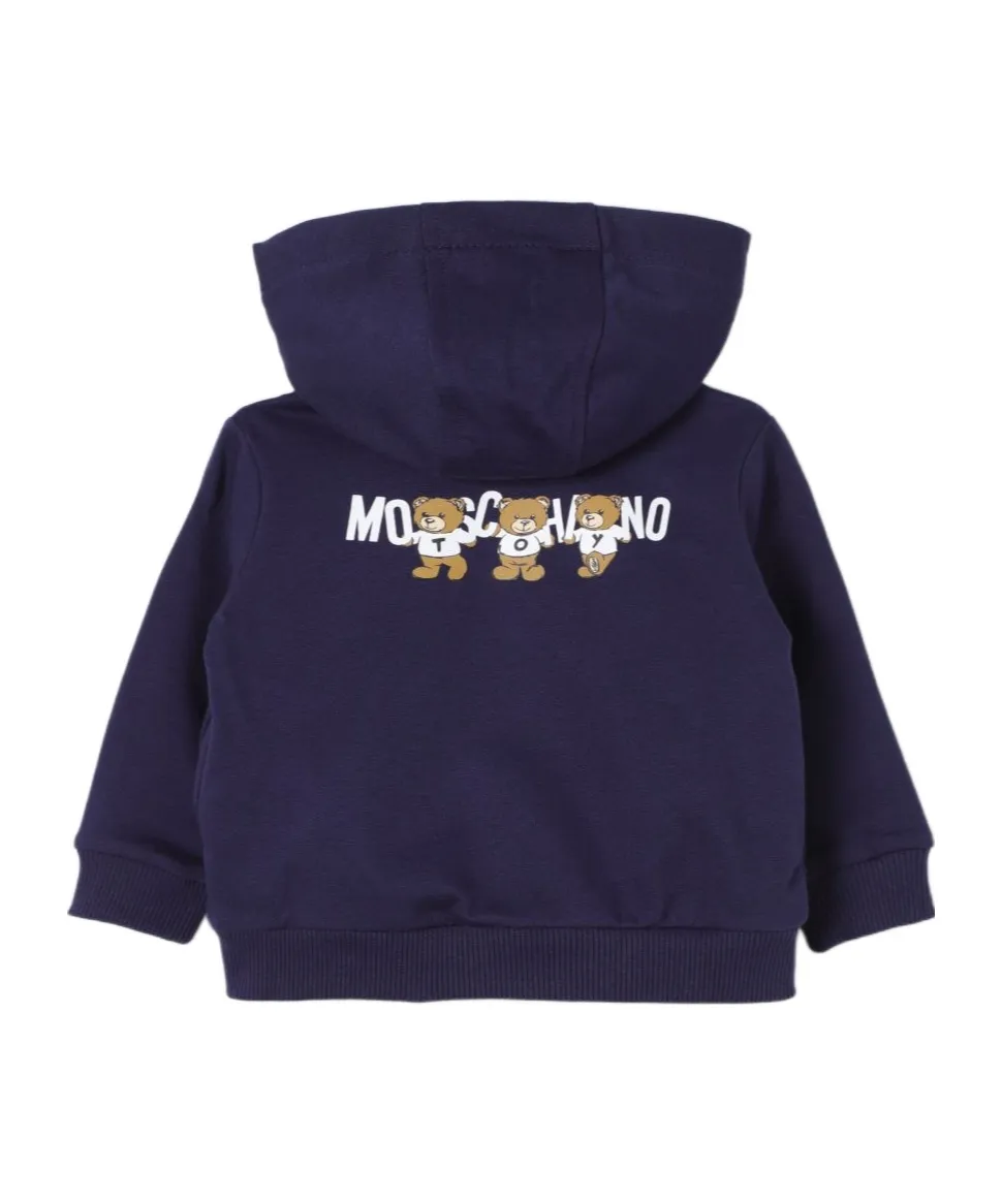 Long-Sleeved Zipper Sweatshirt