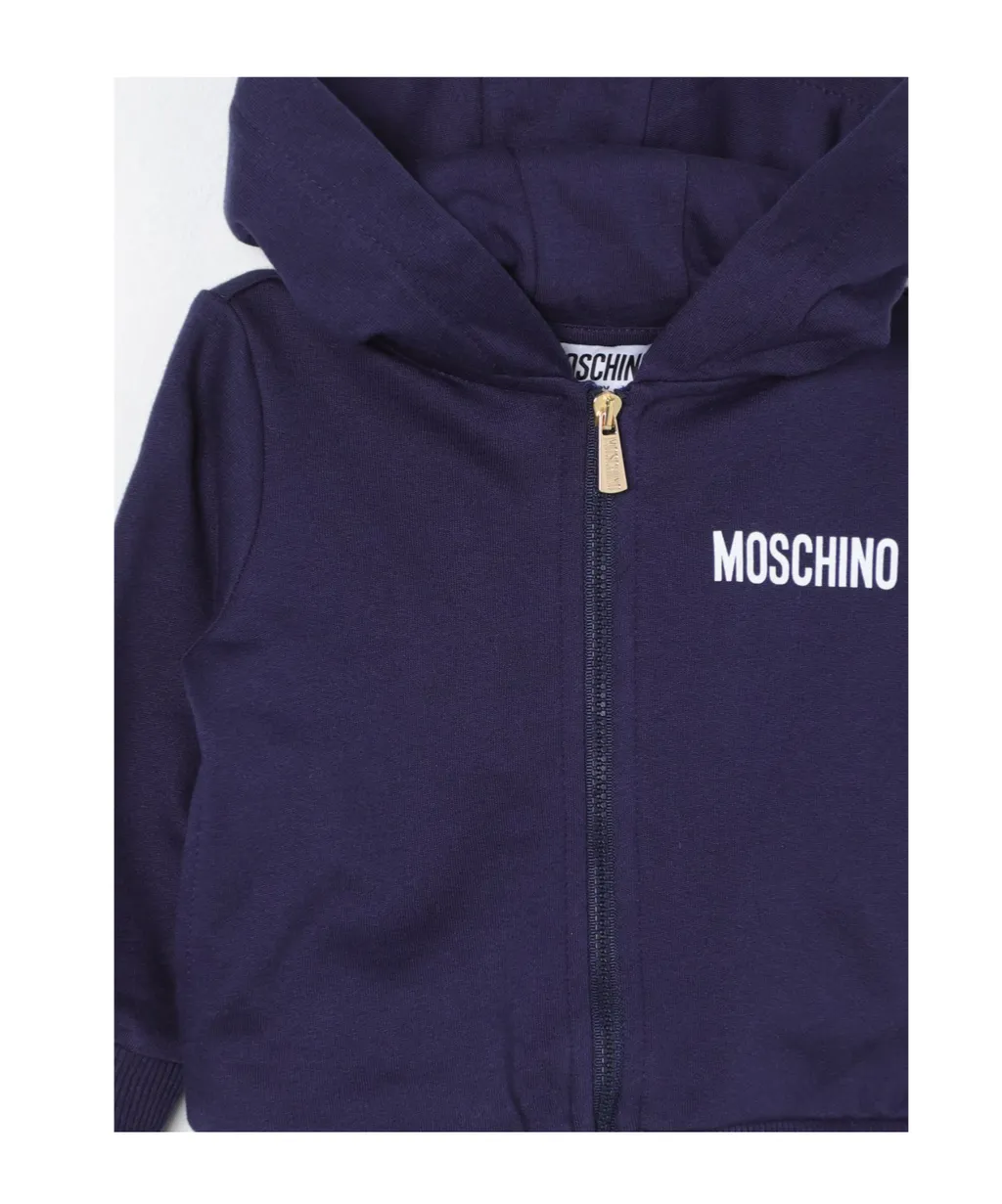 Long-Sleeved Zipper Sweatshirt