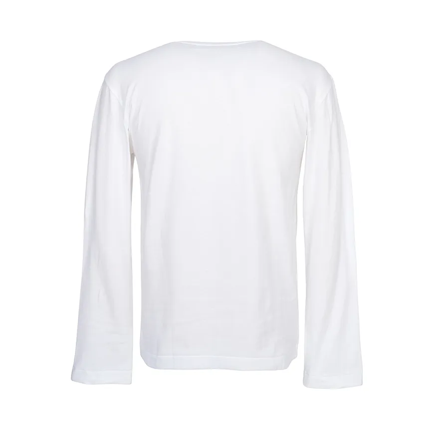 Comme Des GarÇOns Play Heart-Patch Long Sleeved T-Shirt