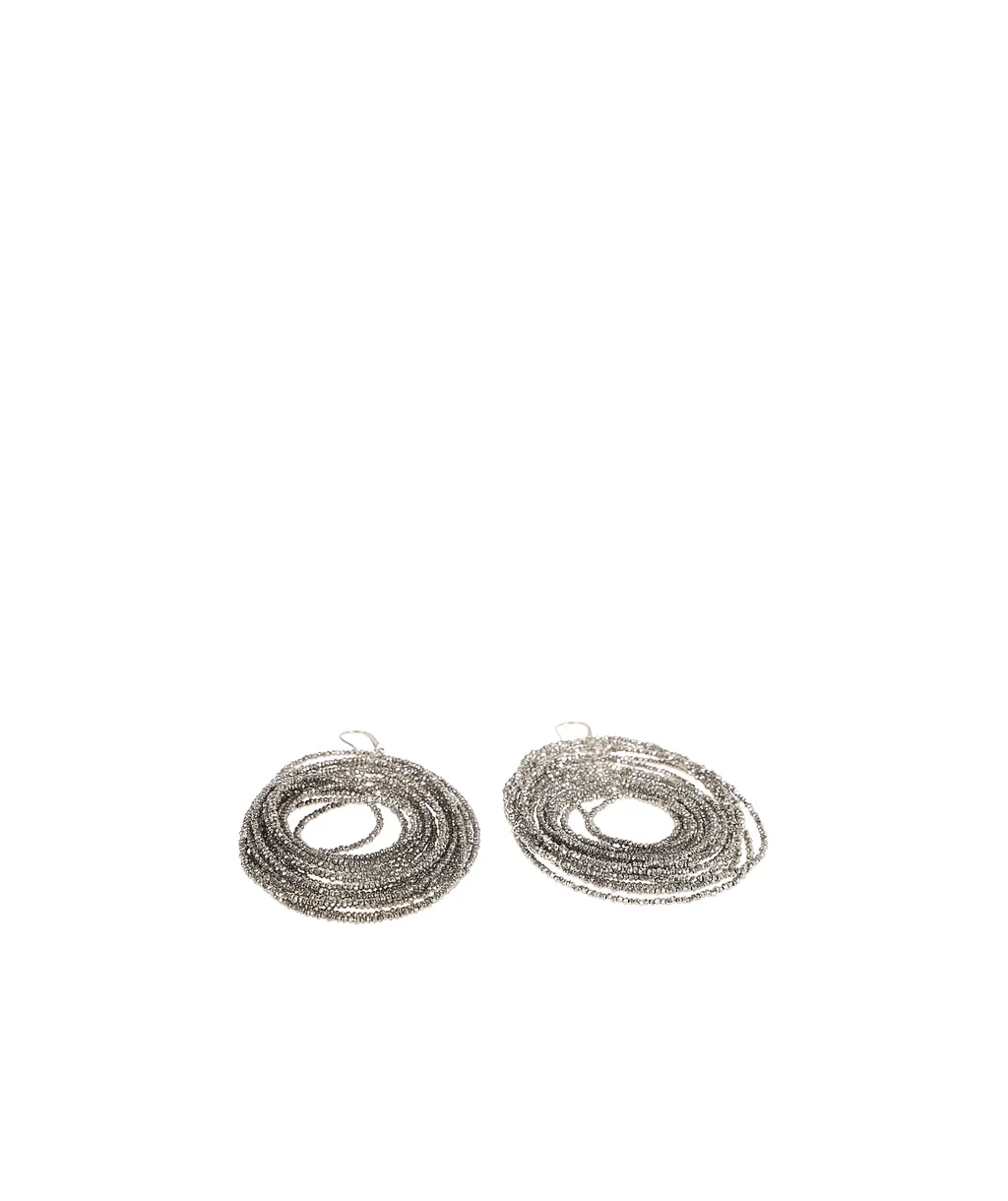 Brunello Cucinelli Monili Chain-Detailed Hook Earrings