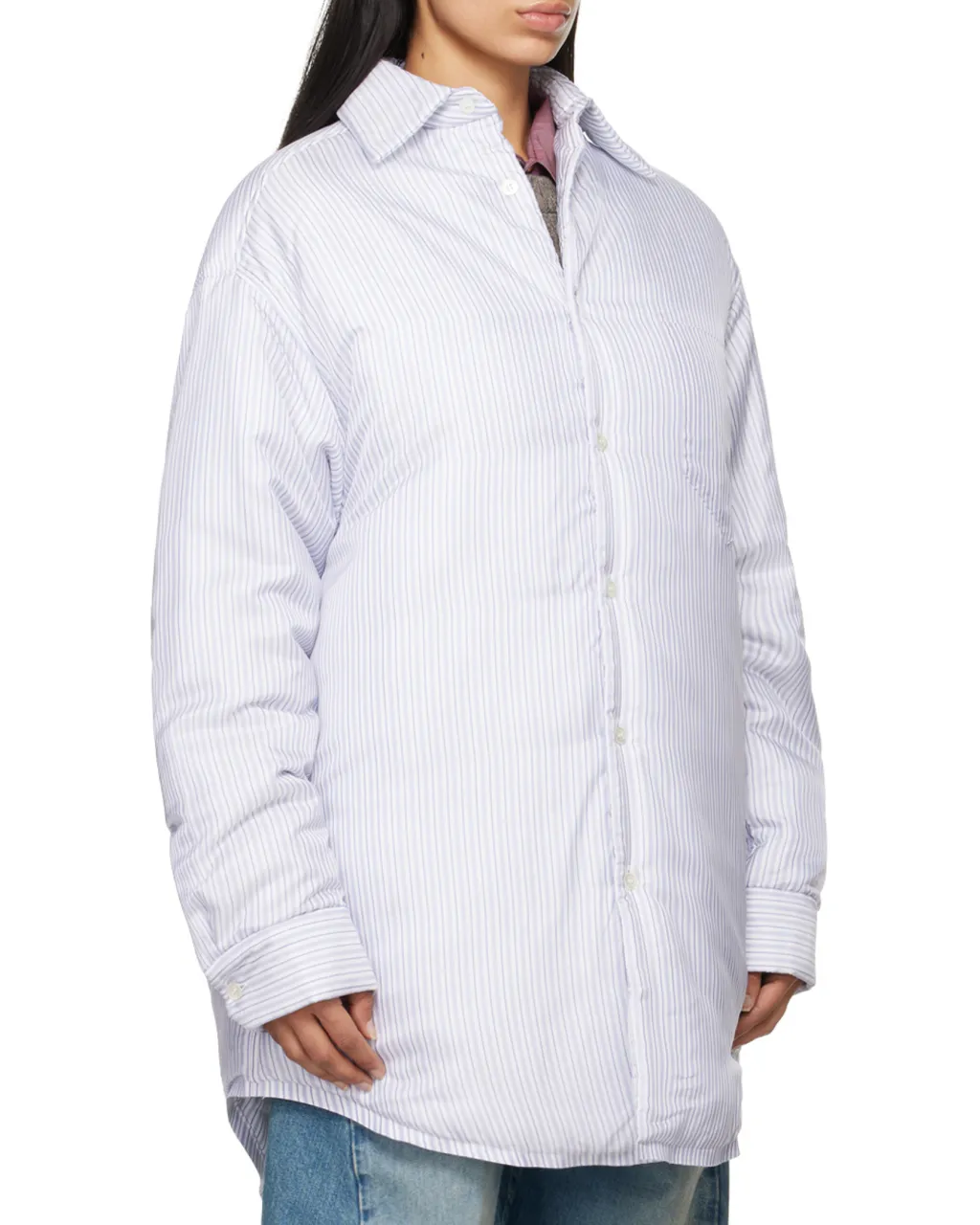 Maison Margiela Padded Stripe Shirt