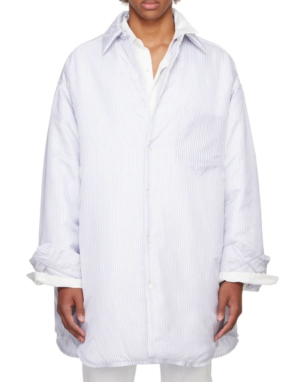 Maison Margiela Padded Stripe Shirt