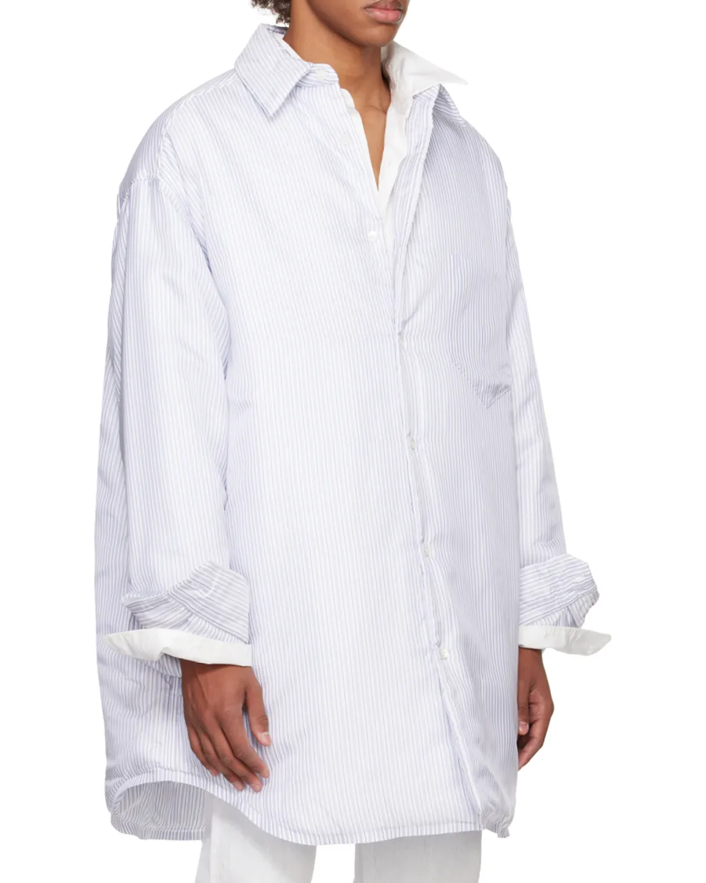 Maison Margiela Padded Stripe Shirt