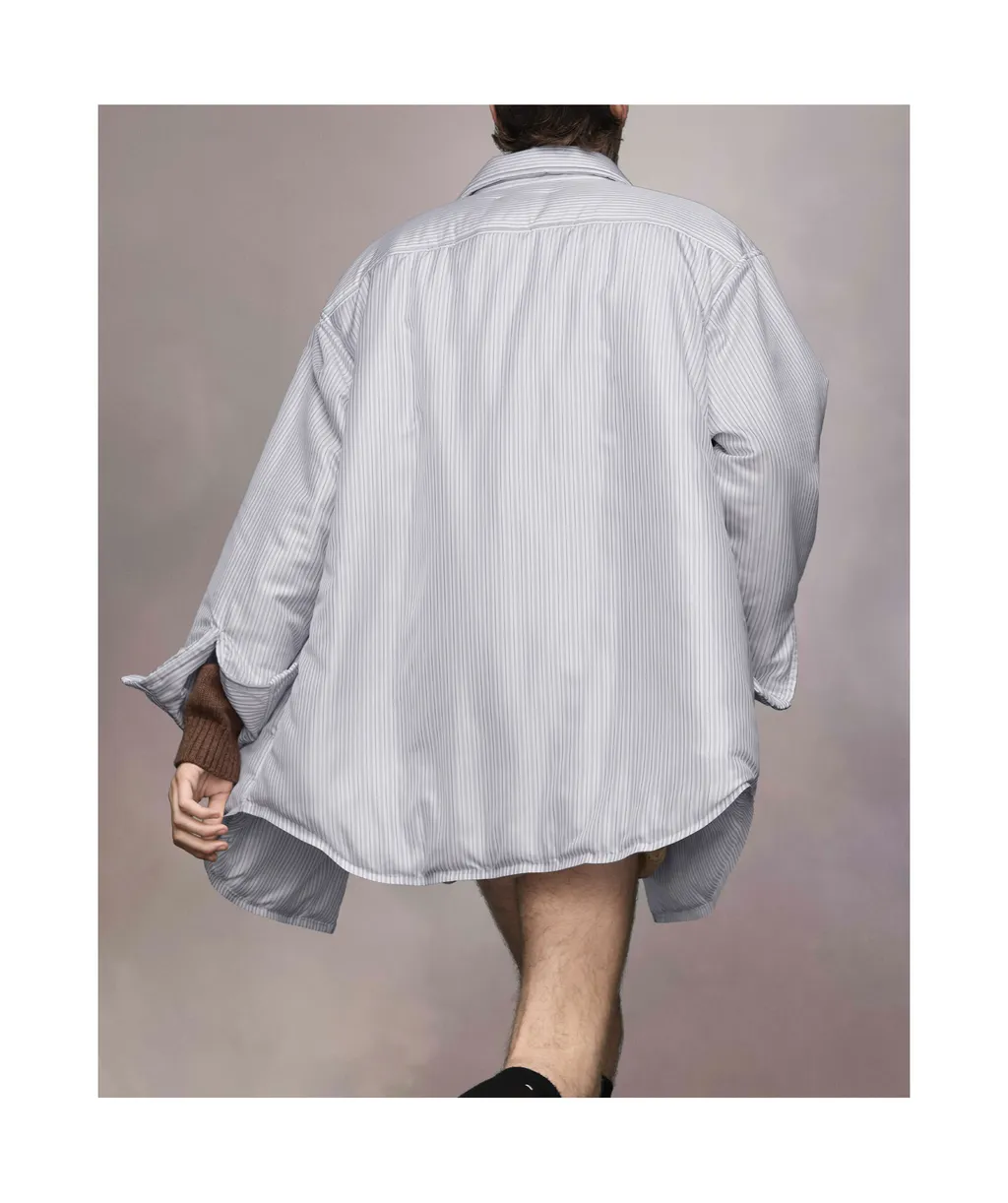 Maison Margiela Padded Stripe Shirt
