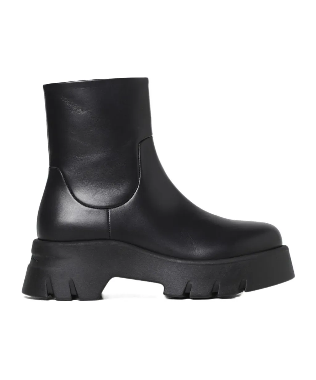 Montey Zipper Short Boots