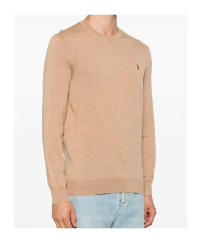 Polo Ralph Lauren Logo Embroidered Crewneck Jumper