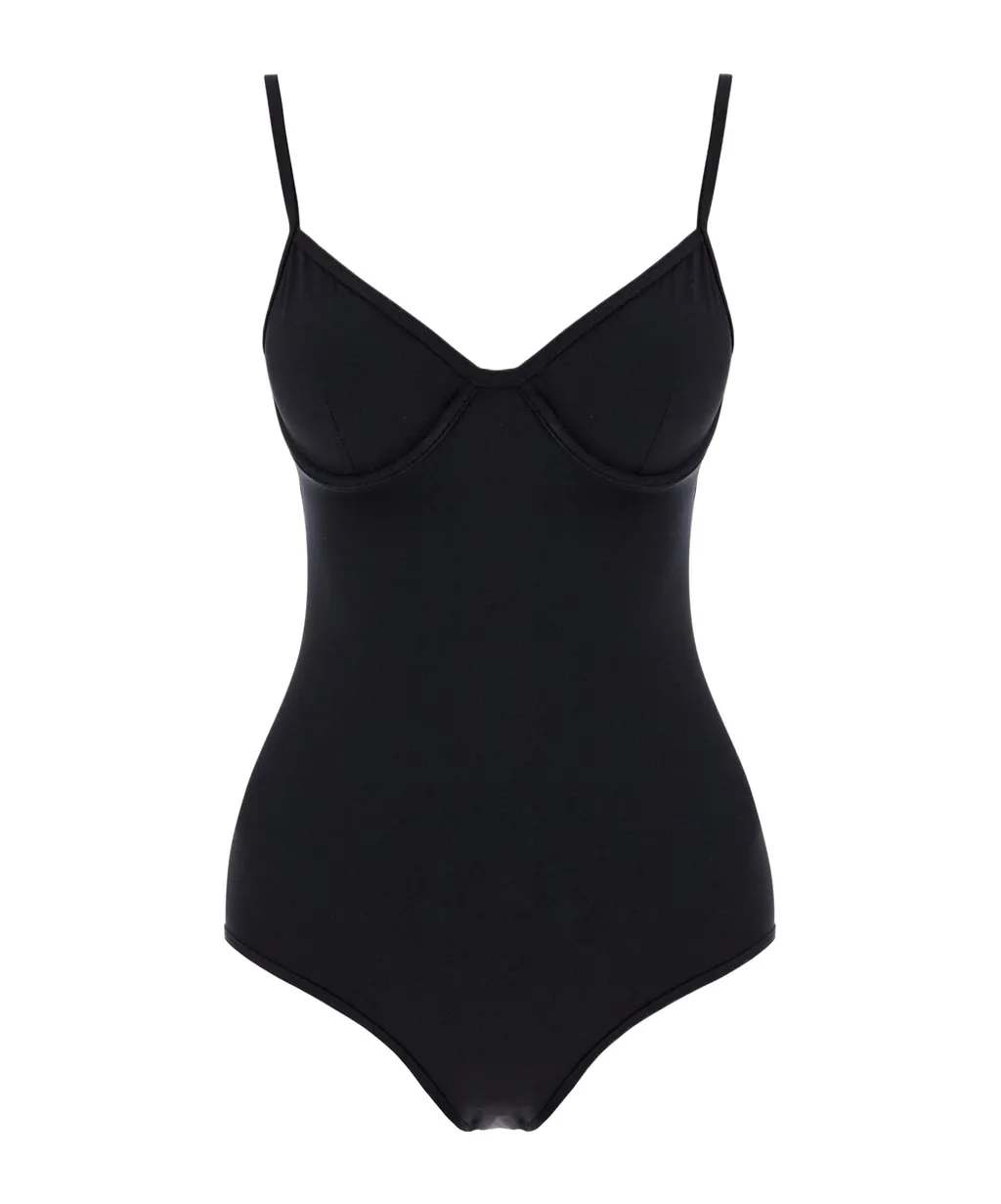 Underwire Half-Cup Swimsuit