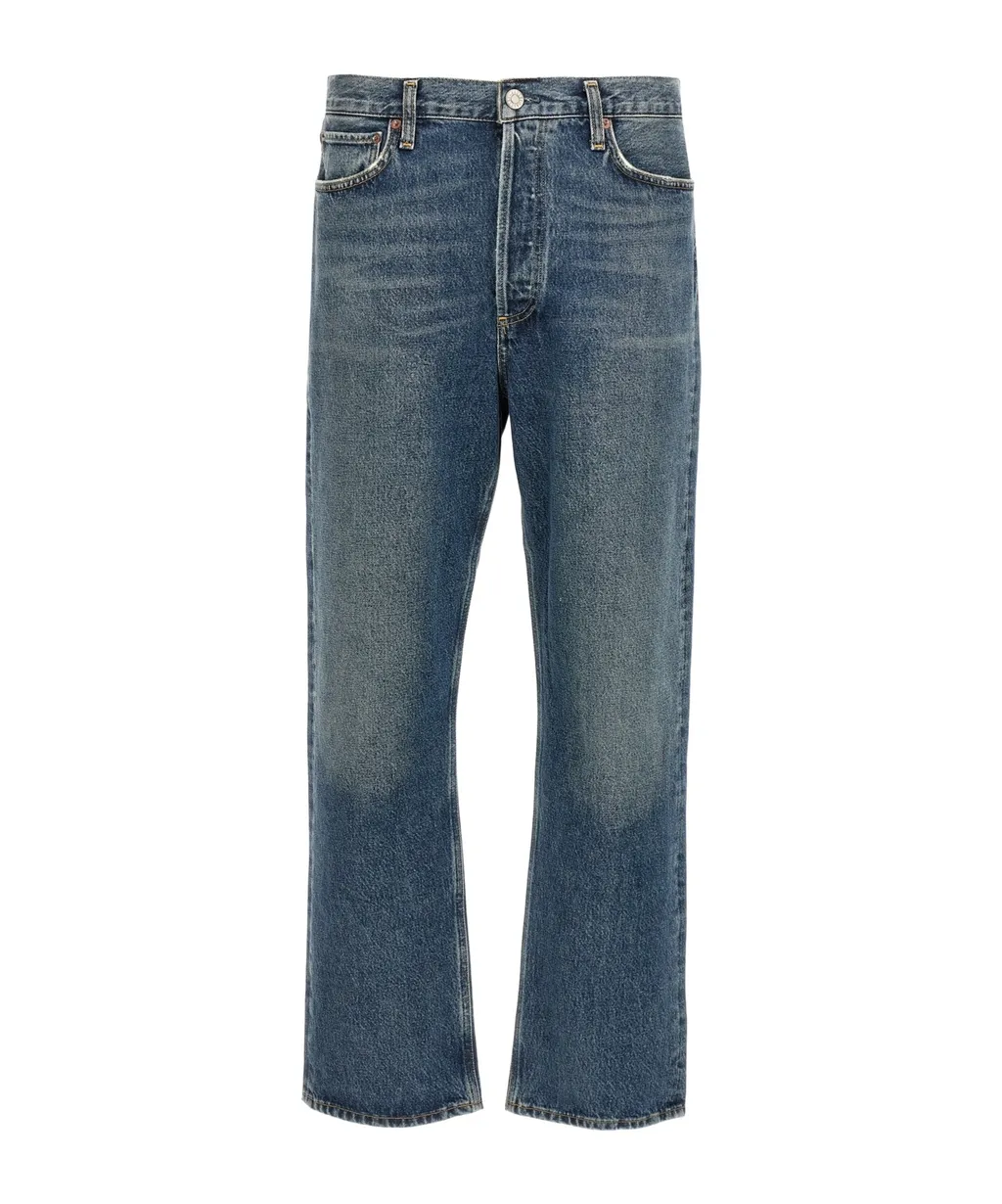 Agolde 90's Mid-Rise Straight Leg Jeans