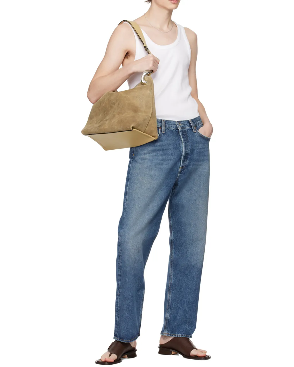 Agolde 90's Mid-Rise Straight Leg Jeans