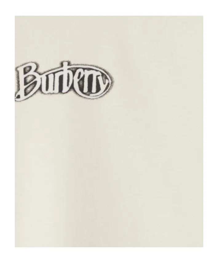 Burberry Logo Printed Crewneck T-Shirt