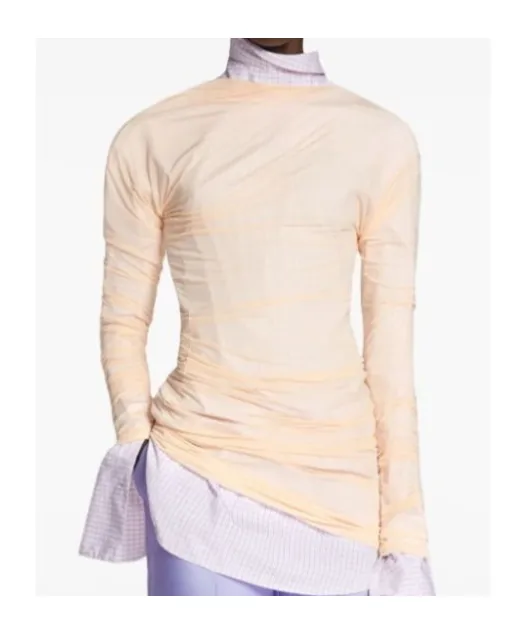 Dries Van Noten Draped Crewneck T-Shirt