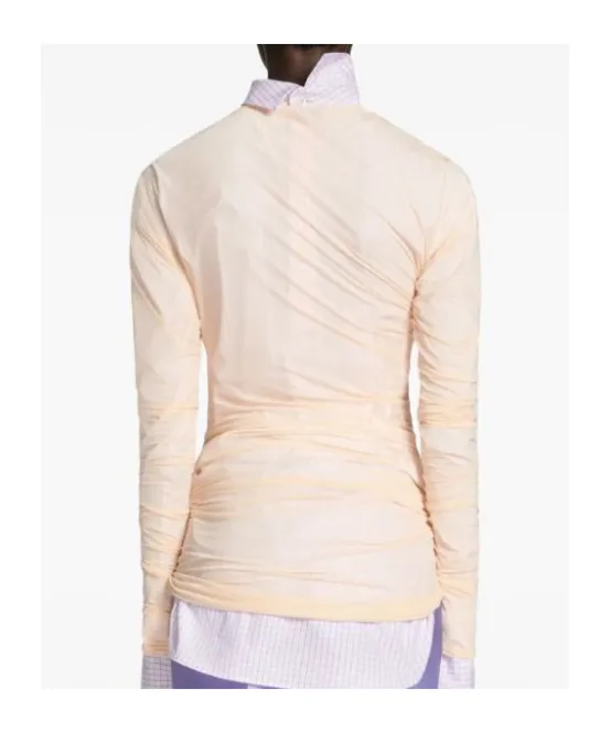 Dries Van Noten Draped Crewneck T-Shirt