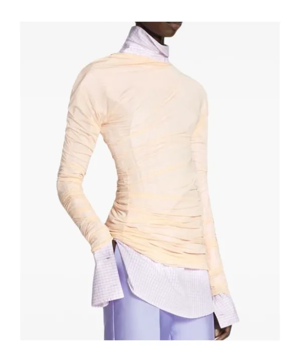 Dries Van Noten Draped Crewneck T-Shirt