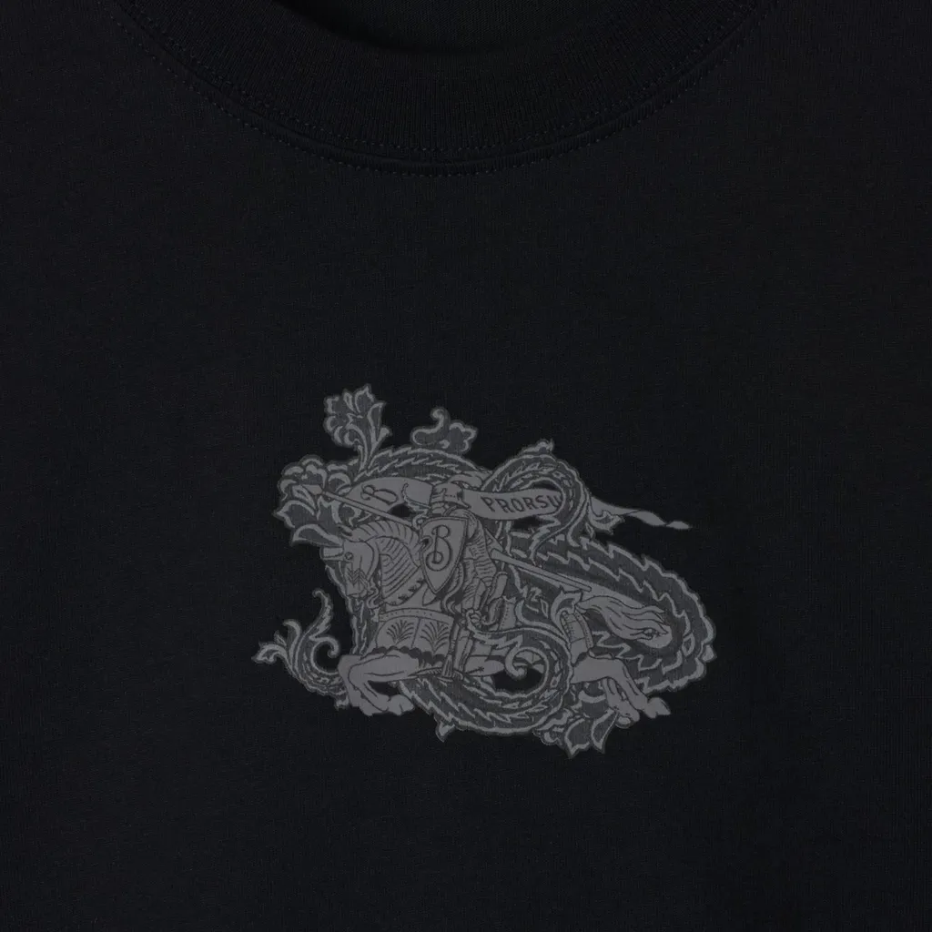 Burberry Paisley Ekd Crewneck T-Shirt