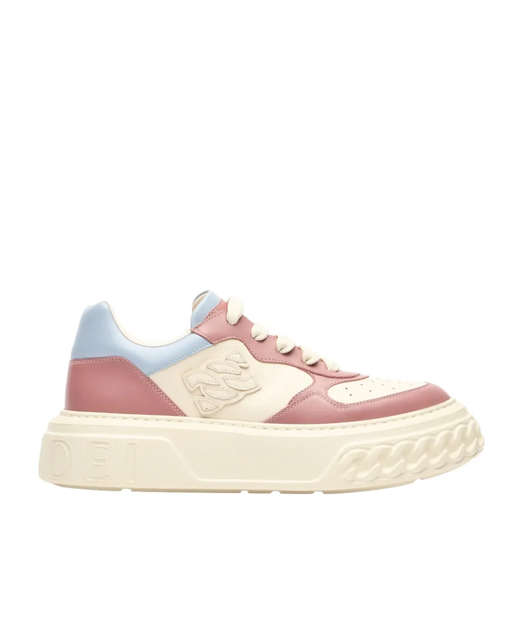 Casadei Off Road Leather Sneakers