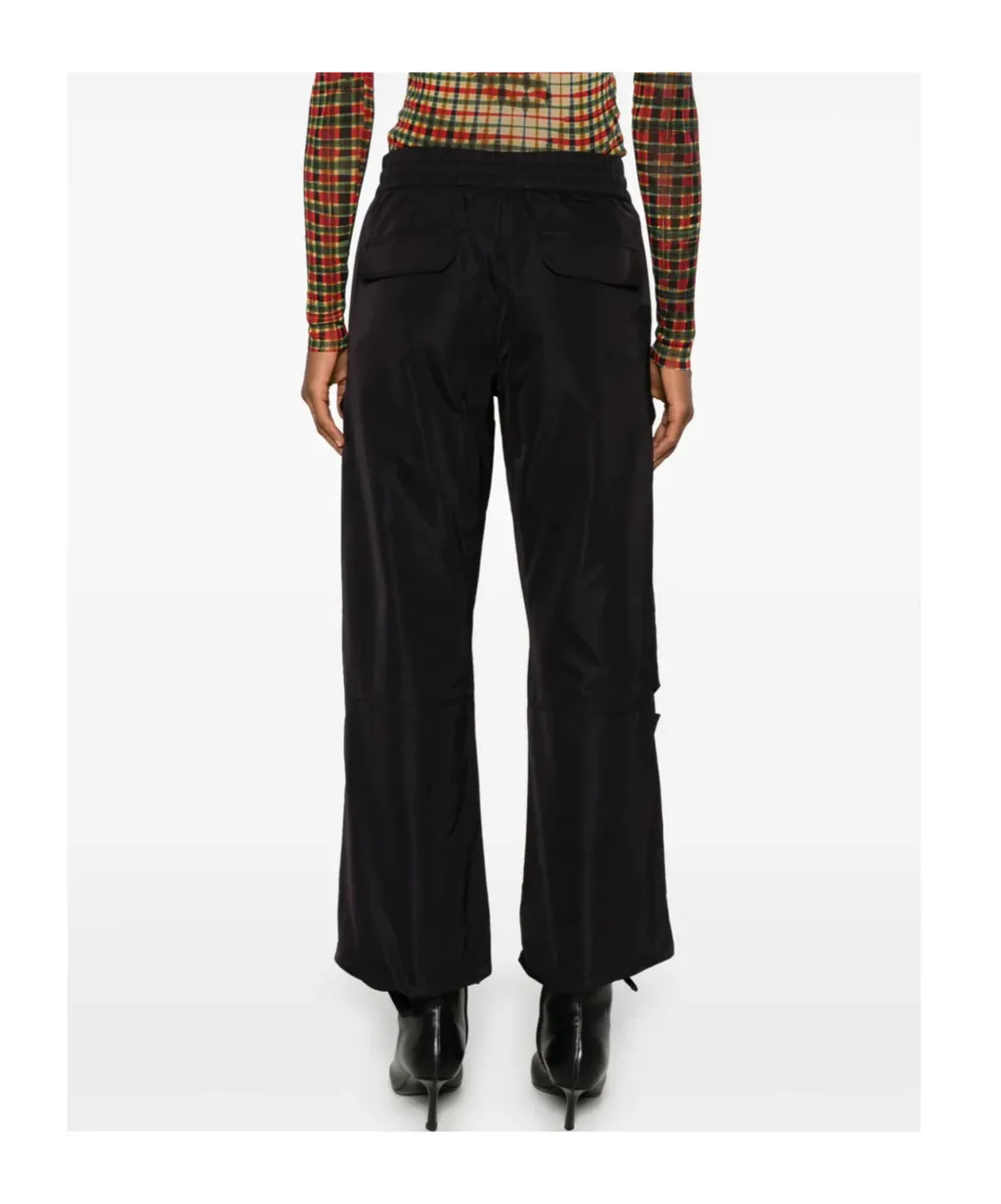Pleat-Detail Cargo Pants