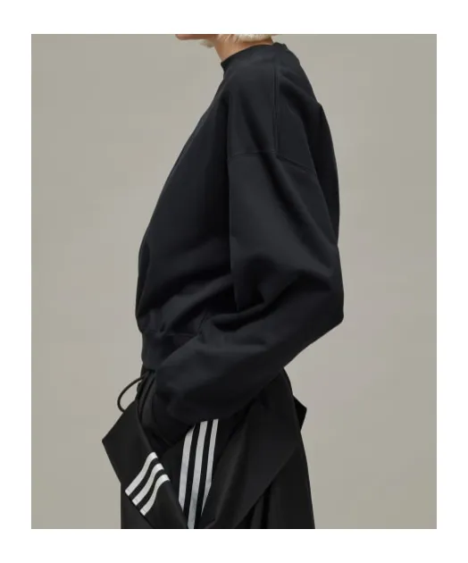Y-3 Brushed Terry Boxy Crewneck Sweatshirt