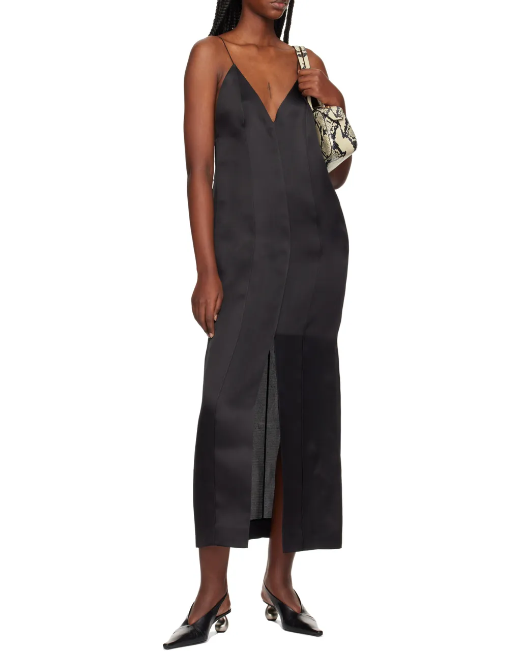 Khaite Simona Zipped Shoulder Bag