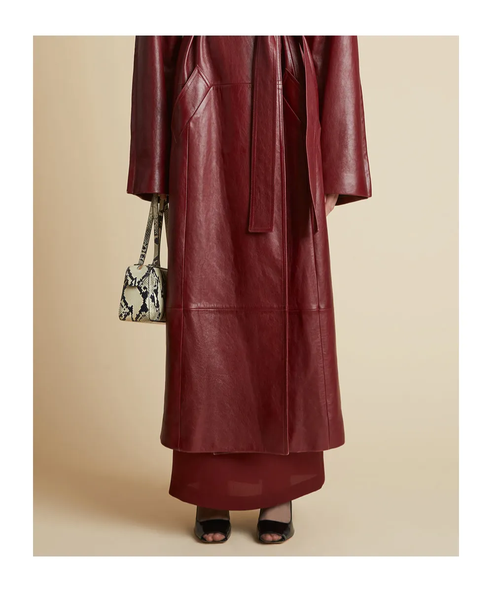 Khaite Simona Zipped Shoulder Bag