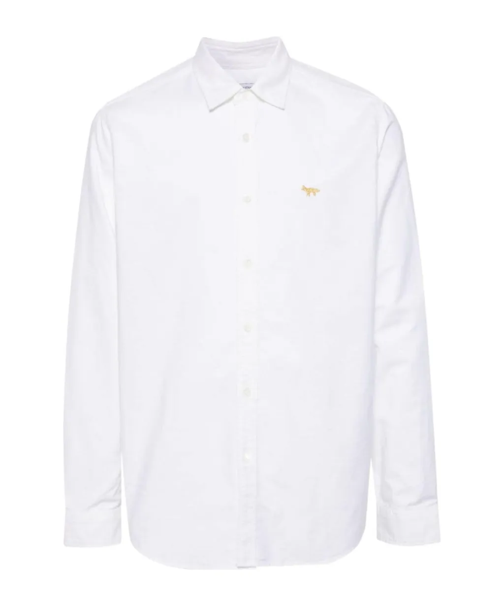 Junya Watanabe Logo Embroidered Long Sleeved Shirt