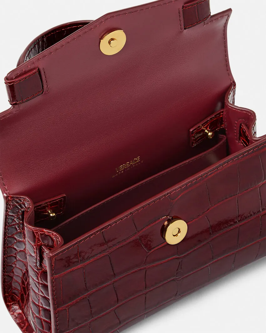 Versace Medusa 95 Embossed Small Handbag
