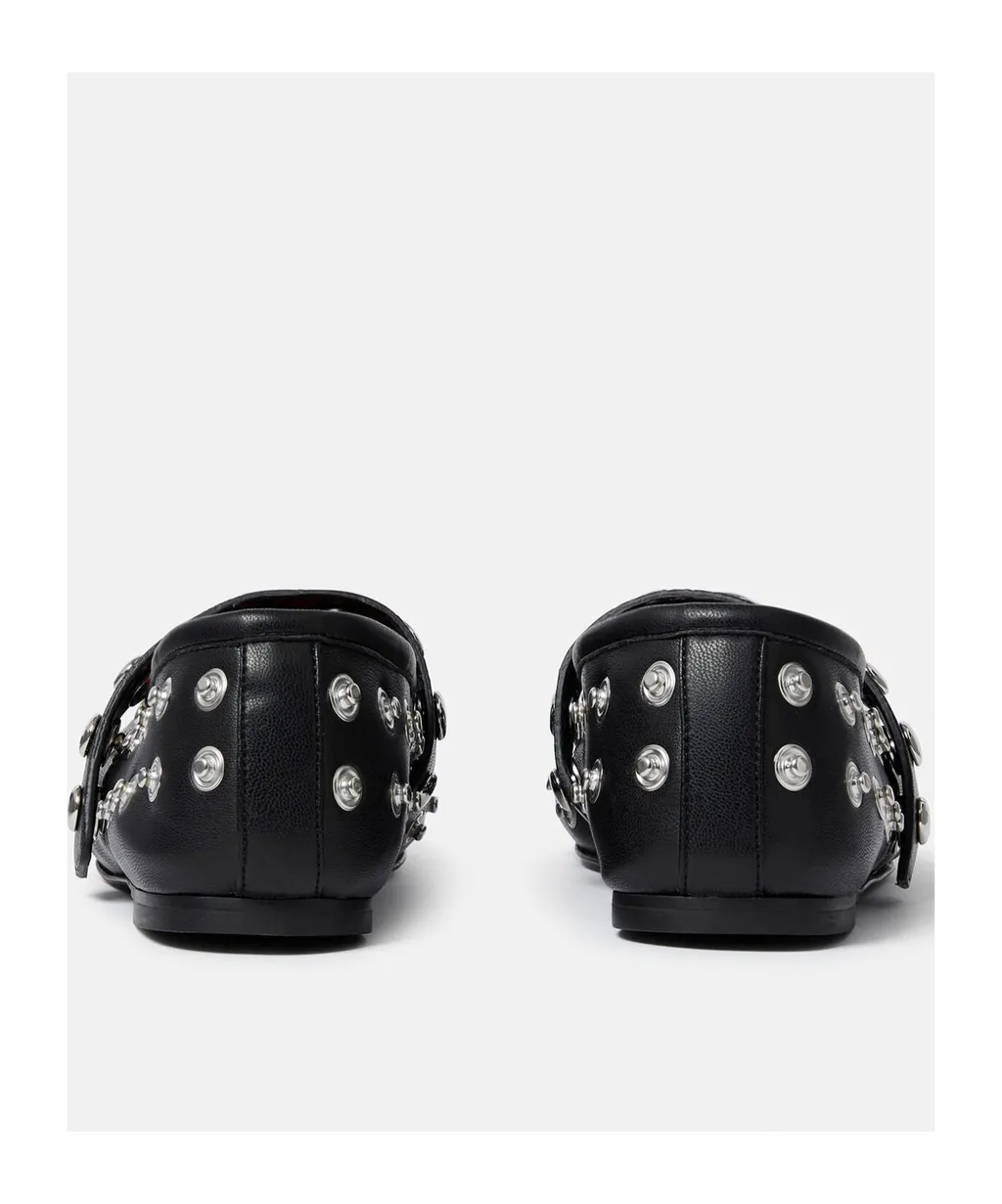 Stella Mccartney Embellished Round Toe Ballerinas