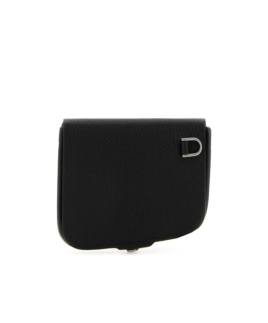 Salvatore Ferragamo Logo Printed Asymmetric Wallet
