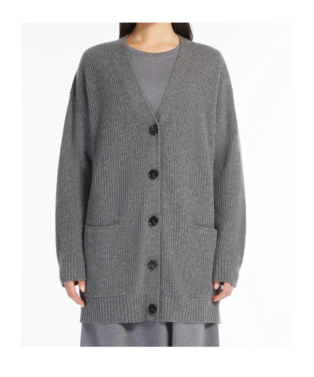 Weekend Max Mara V-Neck Button-Up Cardigan