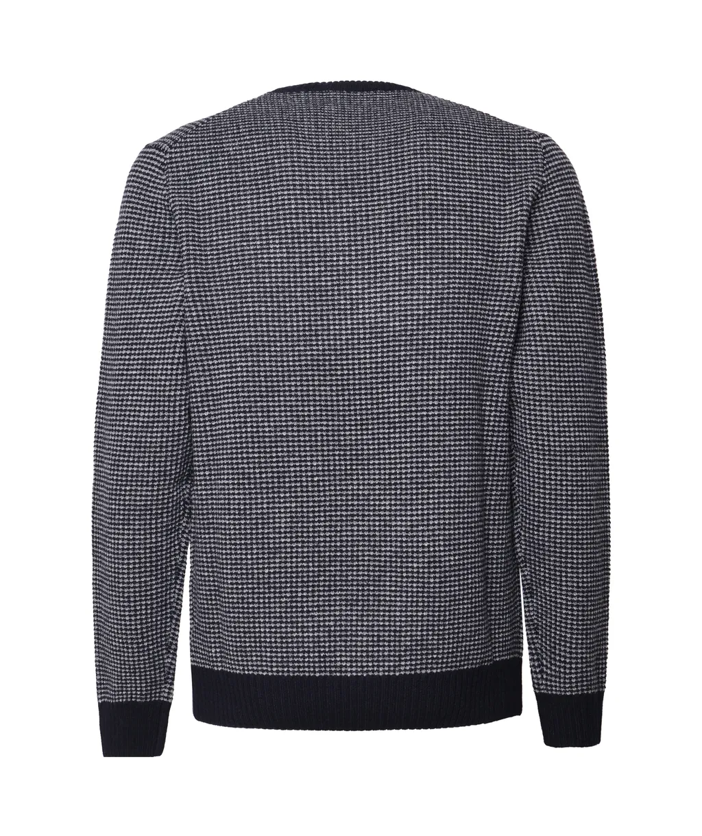 Zanone Textured Crew Neck Sweater