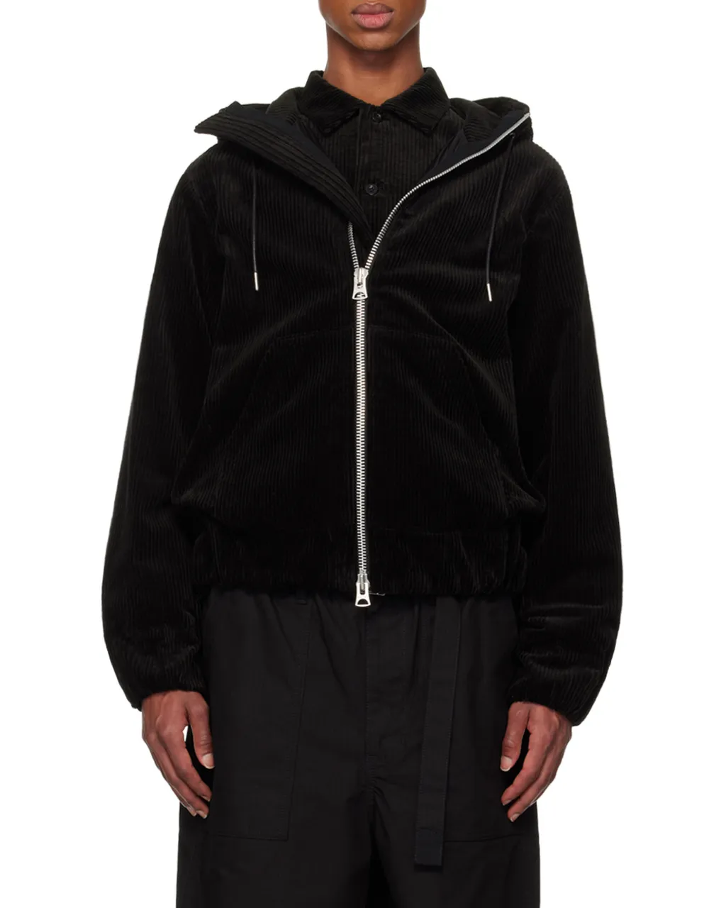 Sacai Zip-Up Corduroy Jacket