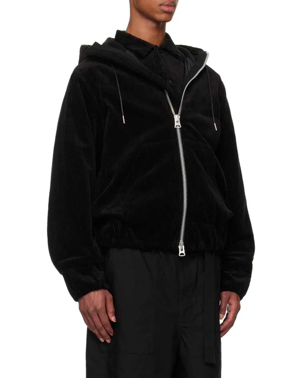 Sacai Zip-Up Corduroy Jacket