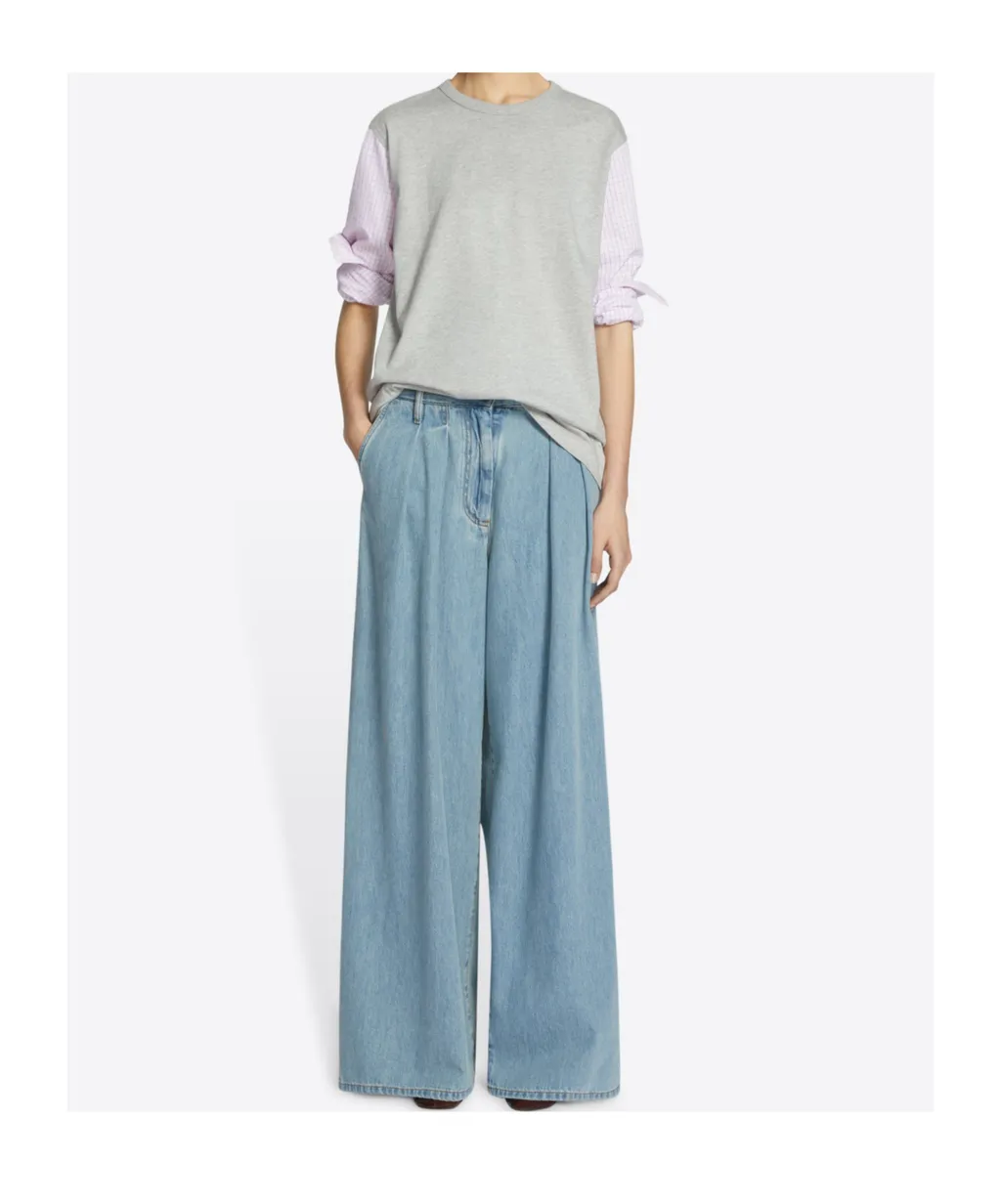 Dries Van Noten Pamplona Wide-Leg Jeans