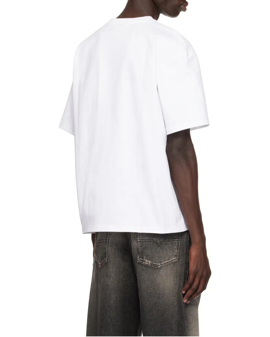 Ganni T-Shirt With Logo And Shimmering Appliques