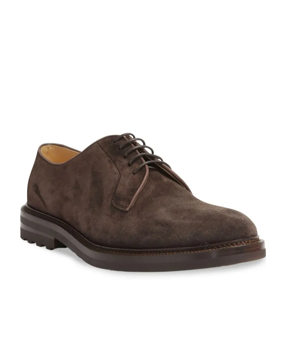 Suede Derby Shoes