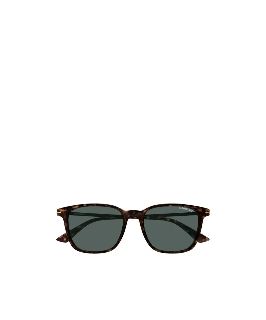 Tortoiseshell Square-Frame Sunglasses